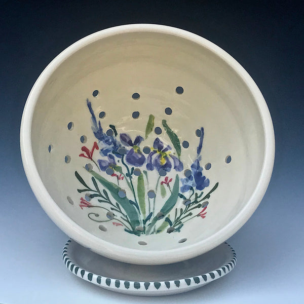 Wildflower Berry Bowl and Plate