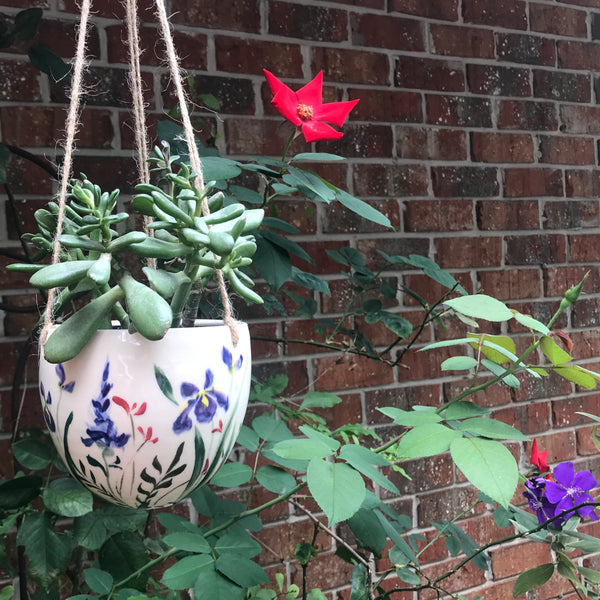 Hanging Planter, Wildflower