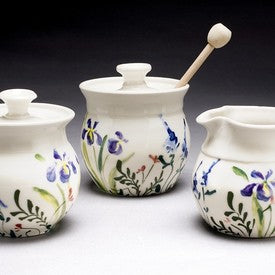 Sugar Bowl and Creamer