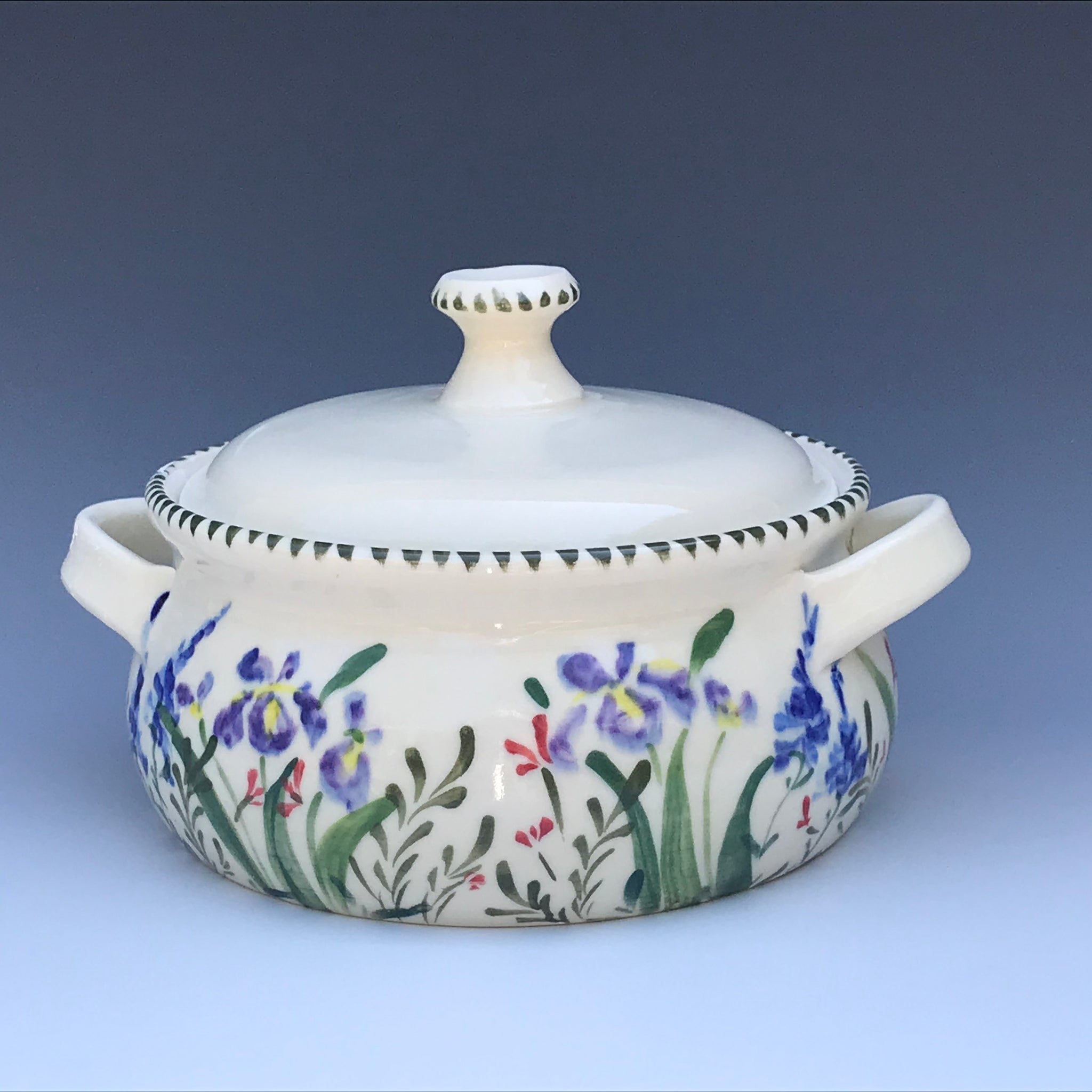 Covered Casserole, Covered Baking Dish – Rocky Broome Porcelain Pottery